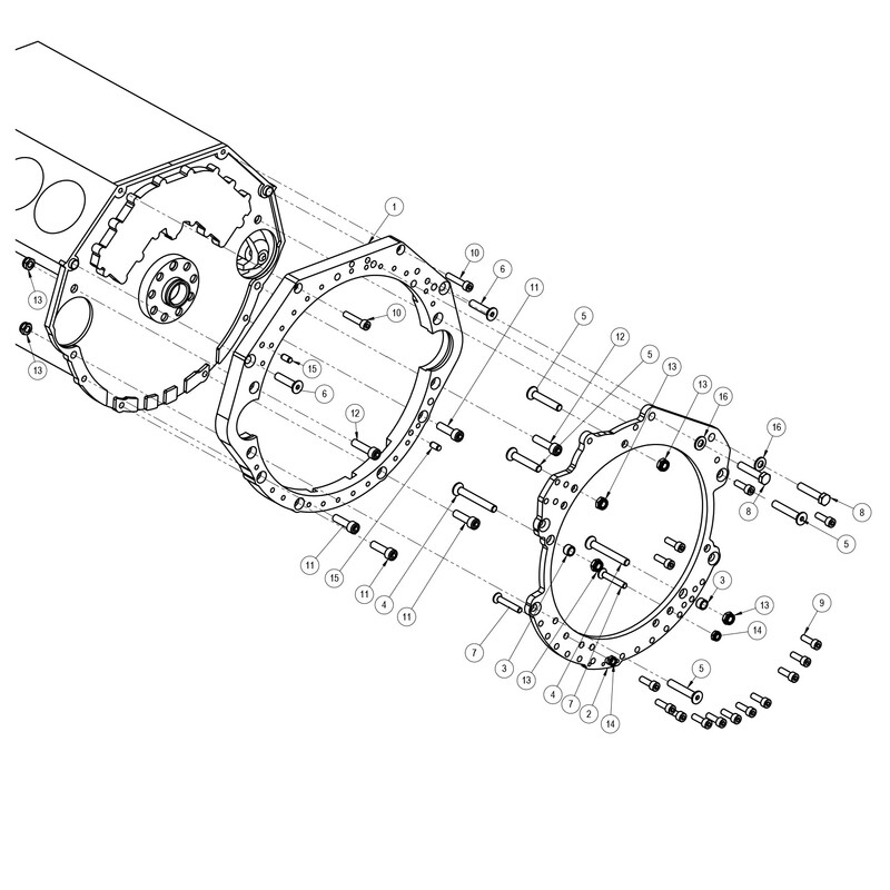 Adapter Kit for BMW M50 & M57 Gearbox on M60 V8 Engine